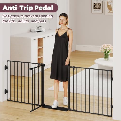 29.4-78" Extra Wide Baby Gate, Long Dog Gates Indoor - Image 4