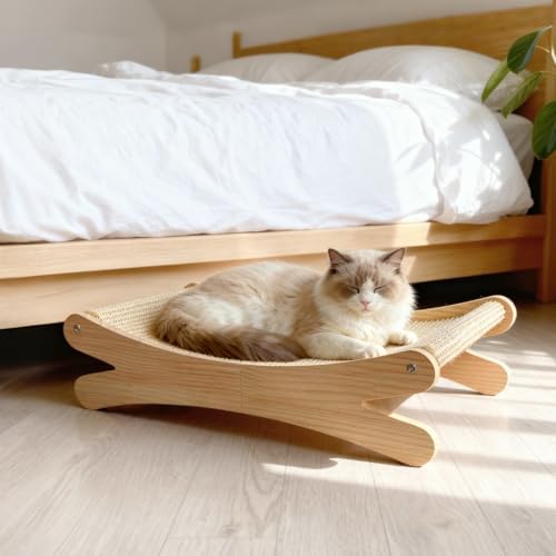 Natural Sisal Cat Scratcher Bed - Image 2