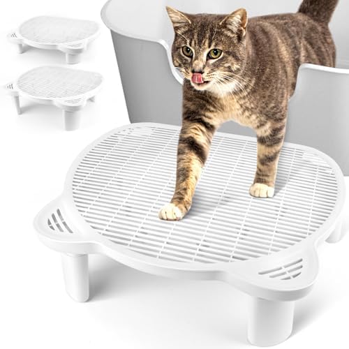 Litter Box Step Adjustable Cat Step by Bartuke