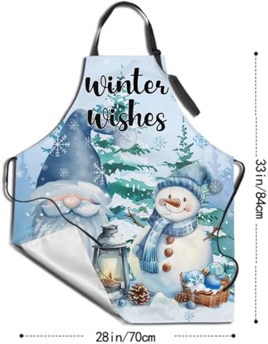 Giwawa Apron Unisex Resistant 33 x 28 inches - Image 5