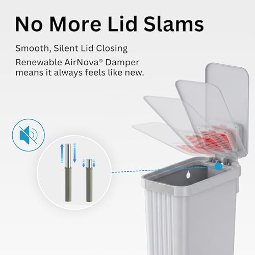 iTouchless 13.2 Gallon / 50 Liter Dog Poop Trash Can - Image 5