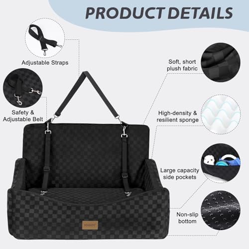 JOEJOY Dog Car Seat for Medium/Large Dogs - Image 4