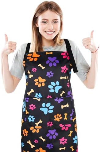 Dog Grooming Waterproof Apron by XLSXEXCL