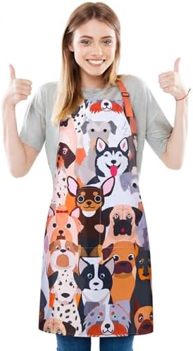 Dog Grooming Waterproof Apron by XLSXEXCL