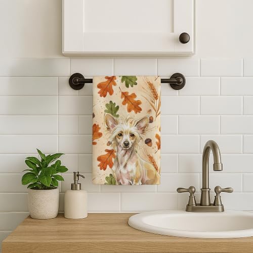 Caroline's Treasures Chinese Crested Dogs Kitchen Towel 15x25 - Image 2
