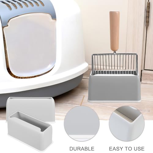 BESTOYARD 2Pcs Cat Litter Scoop Holder, Stand - Image 3