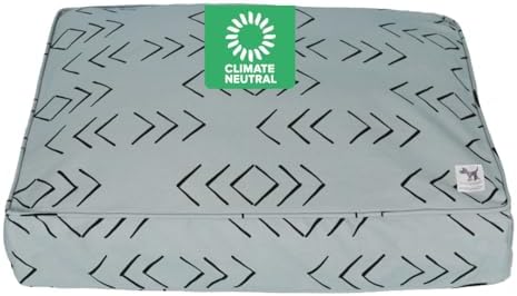 Molly Mutt Silver Gray Dog Bed Cover, Non-Toxic & 100% Cotton by MollyMutt