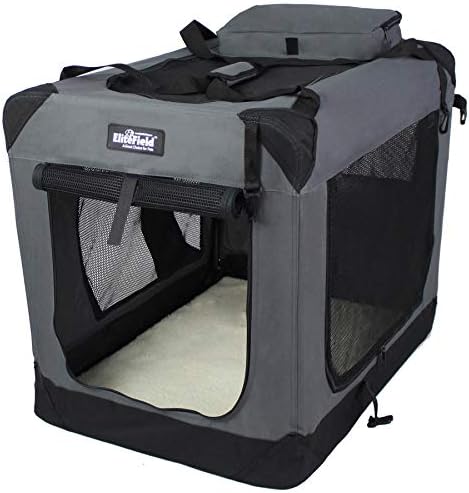 EliteField 3-Door Soft Dog Crate by EliteField