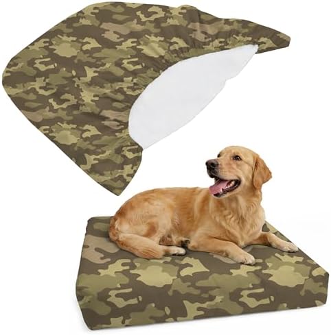 DUKE&LEFTY Furever Camo PetBed Slipcover-Stretch Soft Petbed by DukeLefty