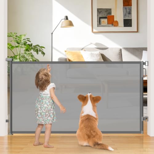 42" Extra Tall Retractable Baby Gates by Cideny
