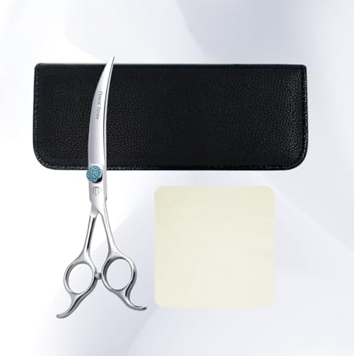Fenice Professional Grooming Curved Shear: 45 Degree Super Curves Scissors - Image 6