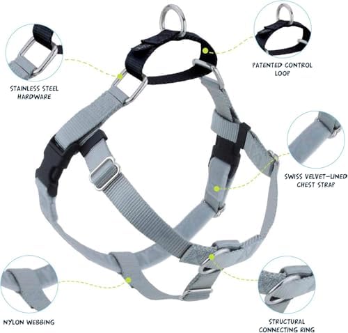 2 Hounds Design Freedom No Pull Dog Harness, 5/8 inch SM - Image 4