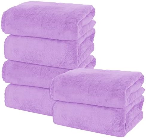 MOONQUEEN 6 Pack Premium Bath Towel Set by MOONQUEEN