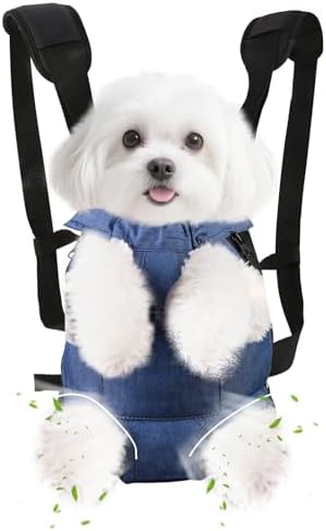Inspack Dog Backpack Carrier/Cat Carrier, Adjustable Pet Front Carriers Travel by Inspack