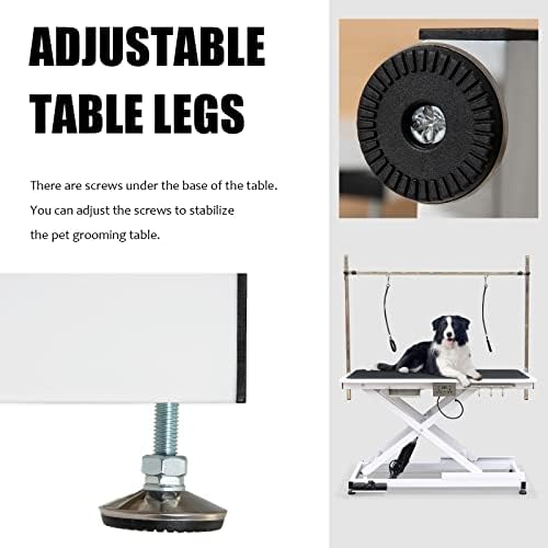 49.6” Professional Pet Grooming Table, Modern Style, Adjustable Height - Image 5