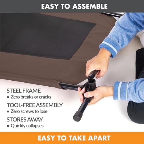 K&H Outdoor Elevated Dog Bed for Small Pets, Small 22x17in - Image 5