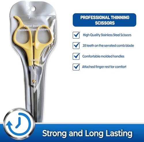 PET MAGASIN Professional Dog Grooming Scissors Set - Image 7