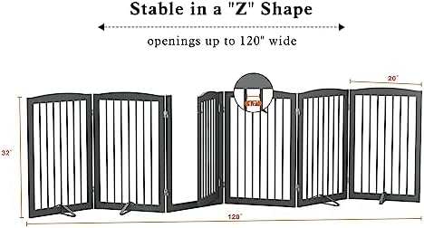 PUPETPO Freestanding Pet Gate - Image 6