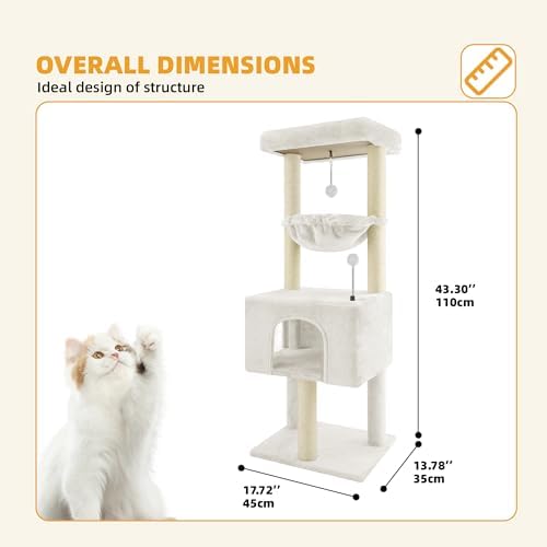 ROYPET Fashion Design 43.3" Cat Trees - Image 2