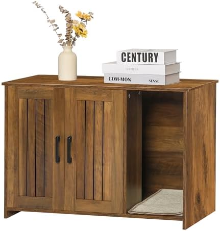 Dwanton Cat Litter Box Enclosure, by DWANTON