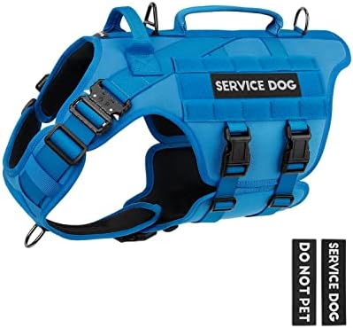 Petnanny Tactical Dog Harness Service Vest by PETNANNY