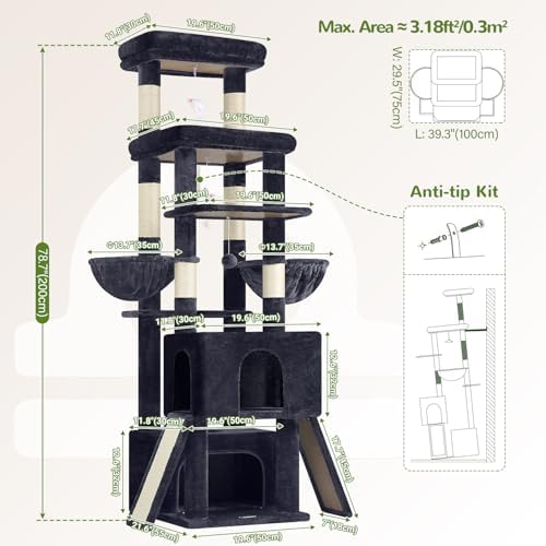 Globlazer Z78 Heavy Duty Cat Tree - Image 6