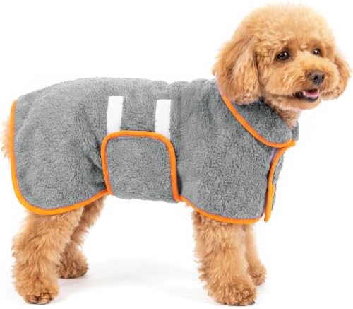 Bienbee Dog Bathrobe, Super Absorbent by Bienbee