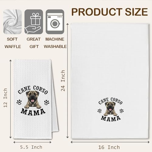 Cane Corso Kitchen Towels, Dog Mama Cane Corso Gifts - Image 6