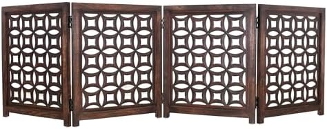 Wooden Foldable Pet Dog Gate by Unknown
