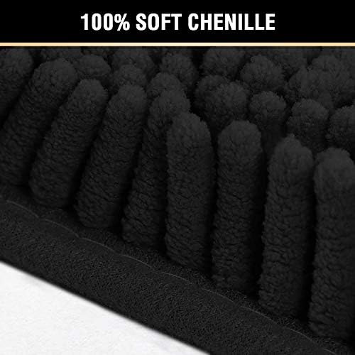 H.VERSAILTEX Bath Mat for Bathroom Non Slip Luxury Chenille Ultra Soft Bath - Image 3