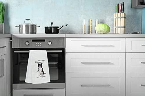 Border Collie Kitchen Towels - Image 3