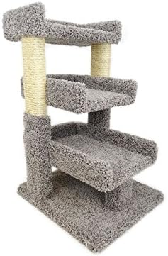 New Cat Condos 110029-Brown-Parent Premier Triple Cat Perch by New+Cat+Condos