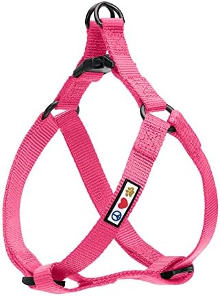 Pawtitas Solid Step-in Dog Harness – Adjustable No-Pull Vest by Pawtitas