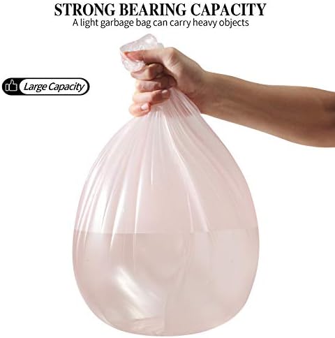 5 Rolls Small Trash Garbage Bags, 4 Gallon 200 Counts - Image 4