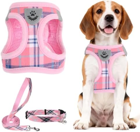 PUPTECK Dog Harness, Collar and Leash Set No Pull by PUPTECK