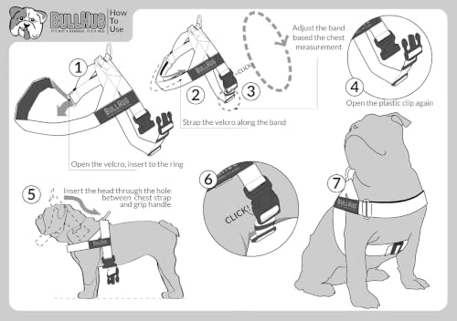 BULLHUG Adjustable Dog Harness – No Pull, No Choke – - Image 5