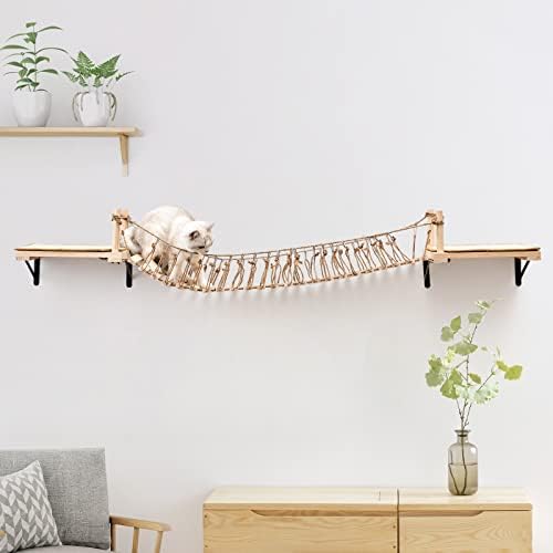 A.FATI Wall-Mounted Cat Roped Bridge Long - Image 3