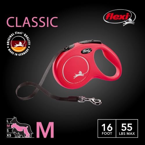 FLEXI® Classic Tape Retractable Dog Leash, 16 ft - Image 2