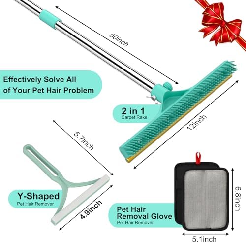 Carpet Rake for Pet Hair Removal - Image 2