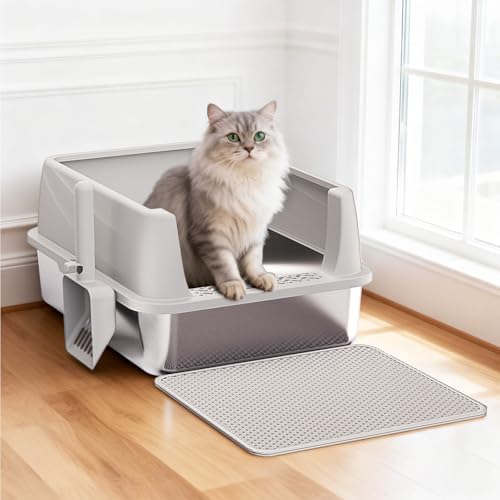 Henkelion Stainless Steel Cat Litter Box - Image 6