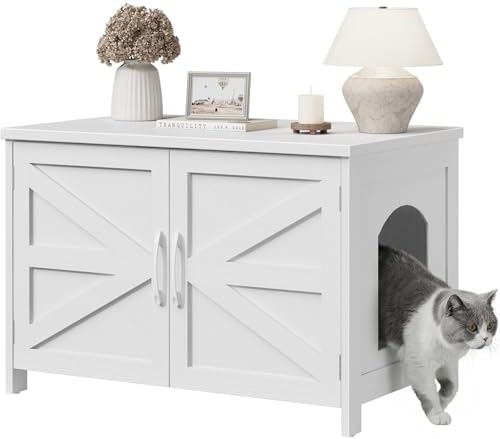 Cat Litter Box Enclosure Furniture by NUTIKAS