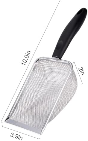 3PCS Cat Litter Scoop, Reptile Stainless Steel Fine Mesh, Litter Cleaner Corner - Image 5