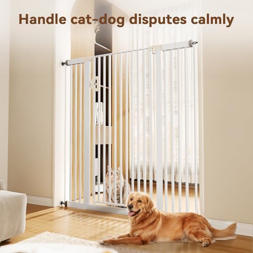 Fldofaves Extra Tall Pet Gate, Pressure Mounted Auto Close Dog Gate, Ultra - Image 4