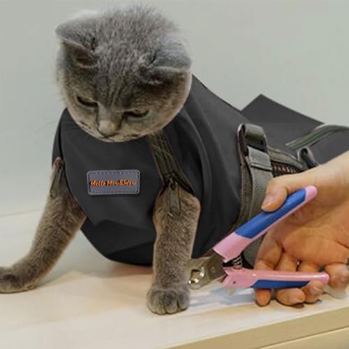 Cinf Cat Restraint Grooming Bag, Anti-Scratch Tool - Image 3