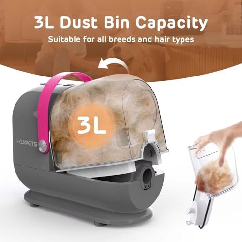 HEAPETS Dog Grooming Vacuum Kit - 3L Vacuum - Image 5
