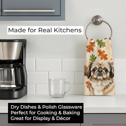 Caroline's Treasures Pekingese Dogs Kitchen Towel 15x25 in - Image 3