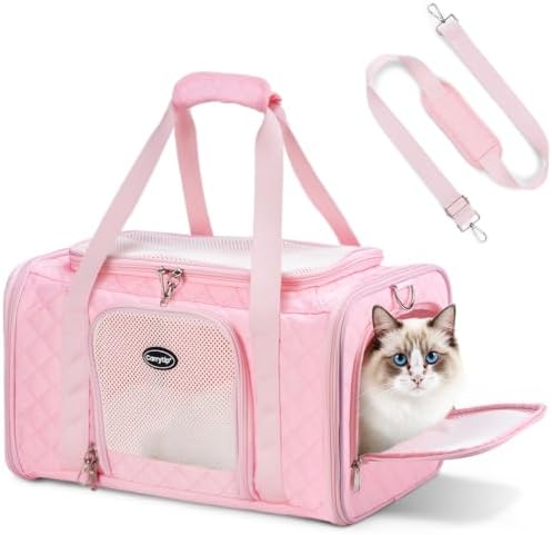 Cat Carrier Airline Approved, Soft Pet Carrier by Carrytip