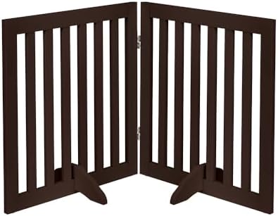 unipaws 24”H Free Standing Pet Gate by unipaws