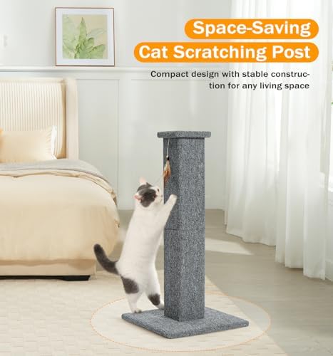 Made4Pets Cat Scratching Post for Indoor Cats, Carpet Cat Scratcher - Image 5