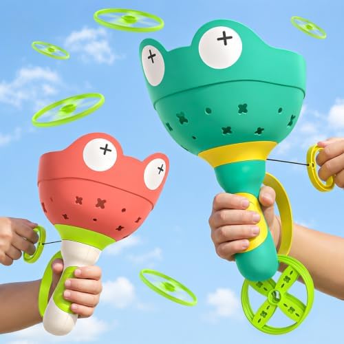Flying Disc Launcher Toy, Outdoor Toys by IvtivfuToys